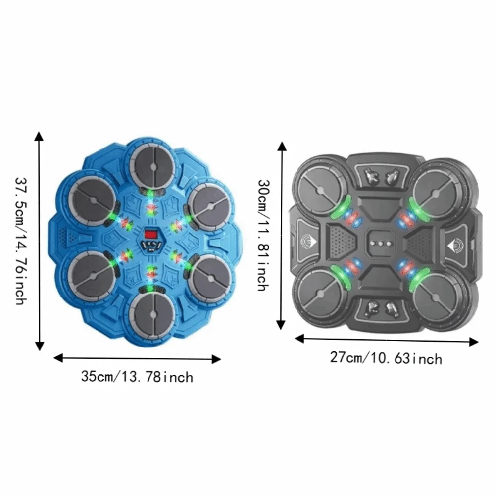 Smarte Musik-Boxmaschine für Innenräume, Elektronisches Bluetooth-Zielgerät zur Reaktionstrainings, Wandmontiertes Elektronisches Ziel – Detail 1