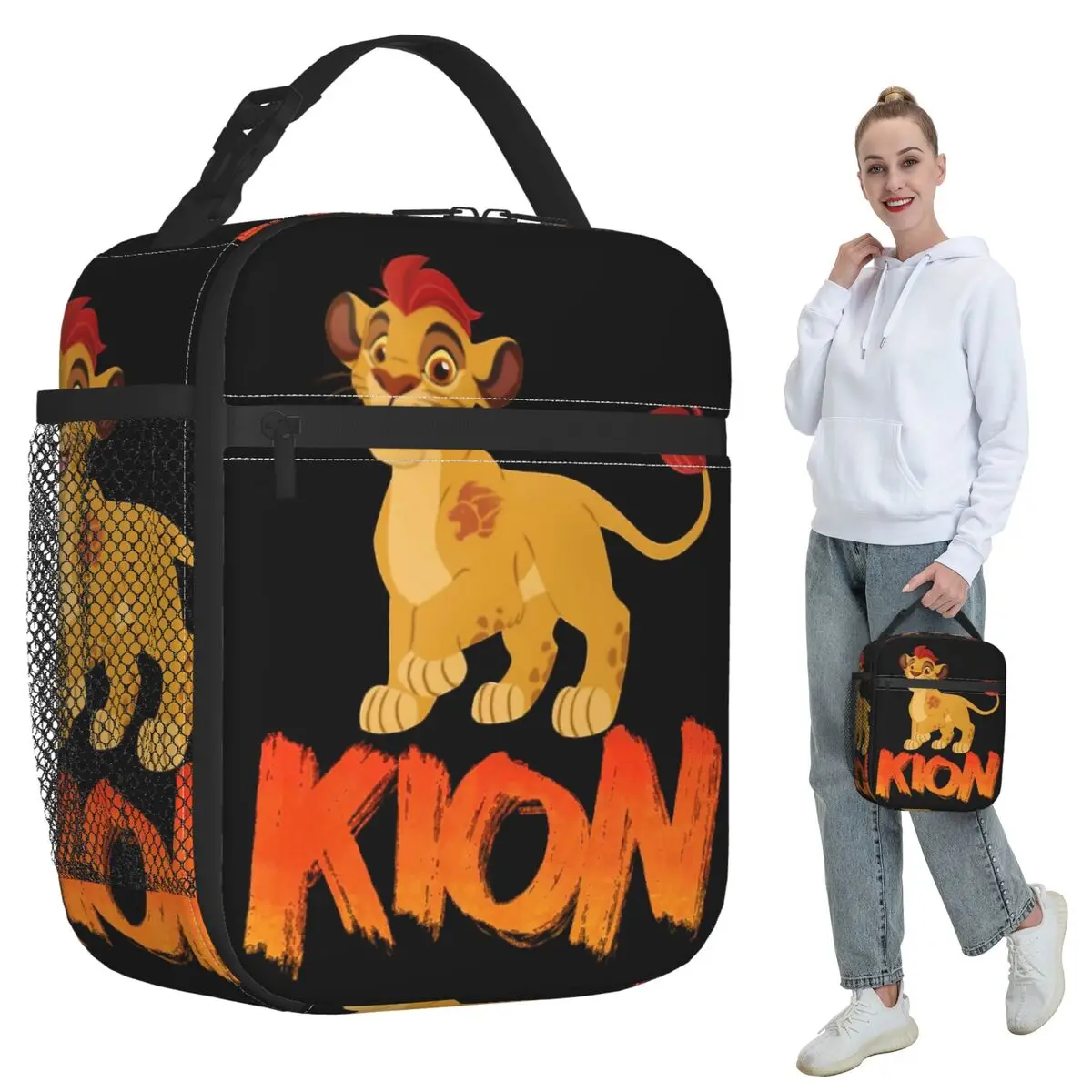 

Lion Guard Kion Insulated Lunch Bag for Women Office Cooler Thermal Food Box Tote Portable Lunch Boxes Container