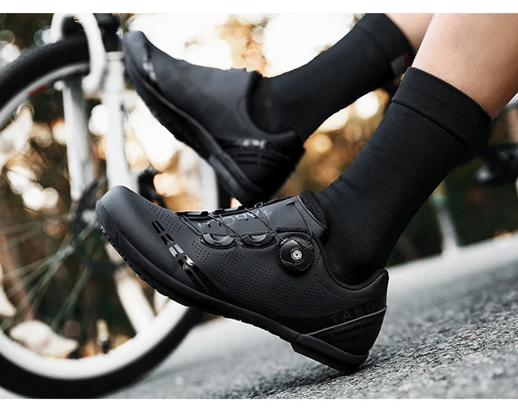 Unisex-Fahrradschuhe, atmungsaktive SPD-Rennradschuhe, professionelle MTB-Mountainbike-Schuhe, locklose Trainings-Fahrradschuhe – Detail 19