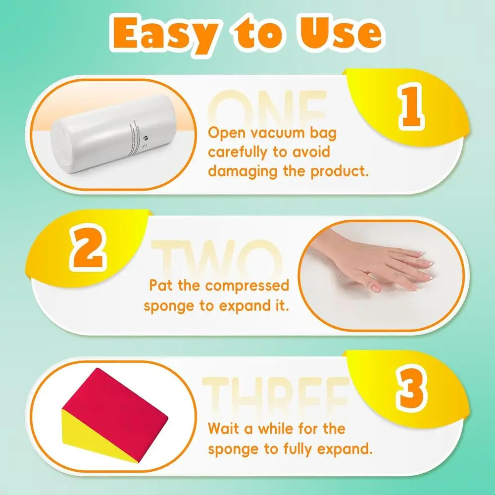 ชุดบล็อกปีนป่ายโฟมกำมะหยี่นุ่ม สำหรับเด็กอายุ 1-3 ปี เล่นในร่ม พร้อมคุณสมบัติการคลานและเลื่อน (ไม่รวมลูกบอล)