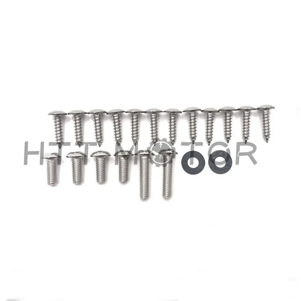 Motorcycle Fairing Bolt Kit Screw Bolts Fastener For 2008-2015 Suzuki Hayabusa GSX-R1300