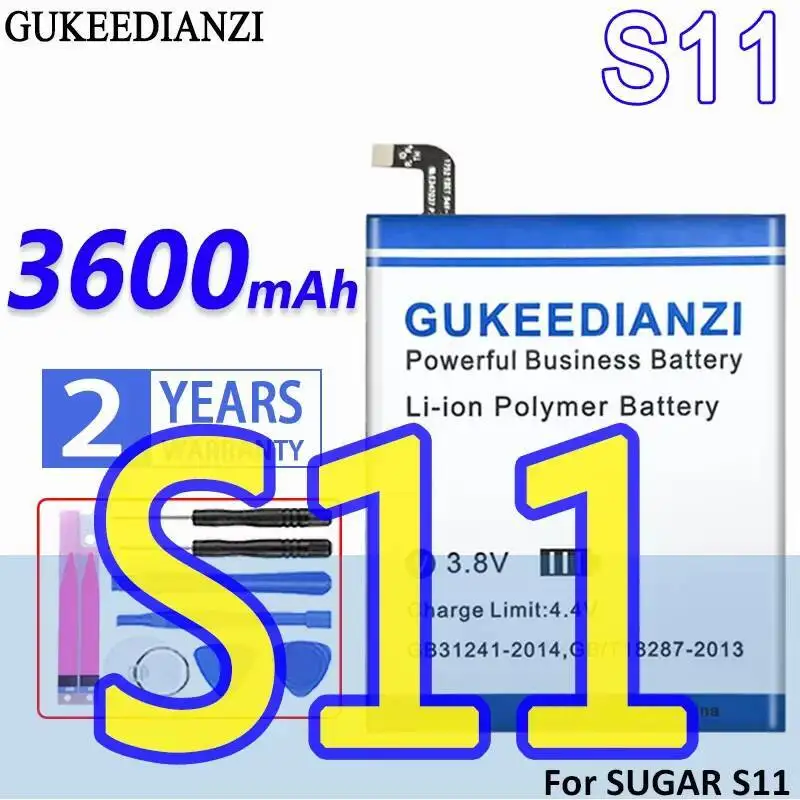 

Экологически чистый аккумулятор для мобильного телефона Sugar S11 3600 мАч