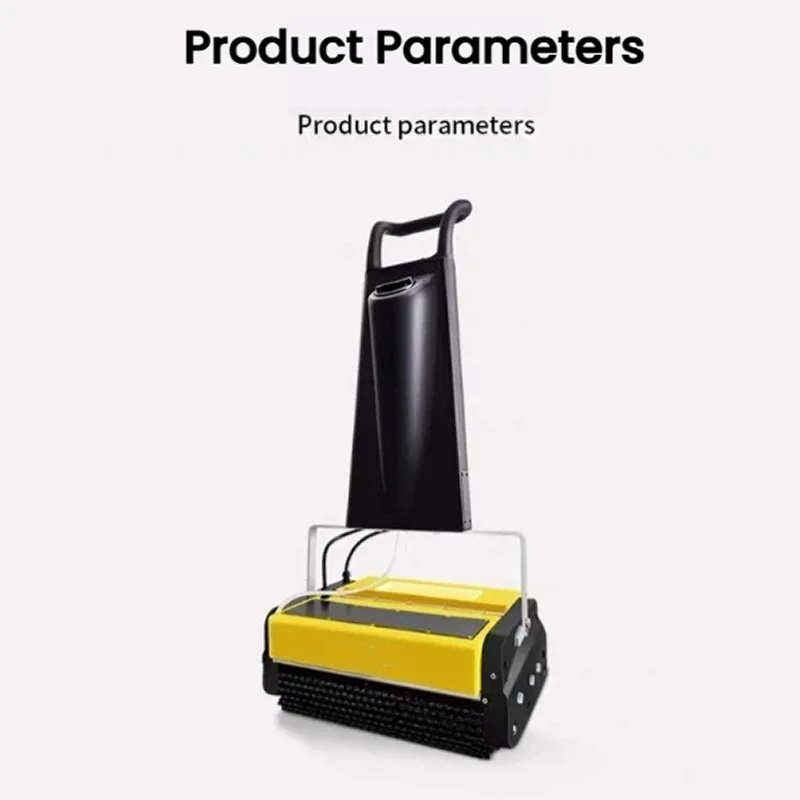 Máquina de Limpeza de Escadas Rolantes Manual, Equipamento de Limpeza de Escadas Públicas, Equipamento de Manutenção de Saneamento para Shopping Centers