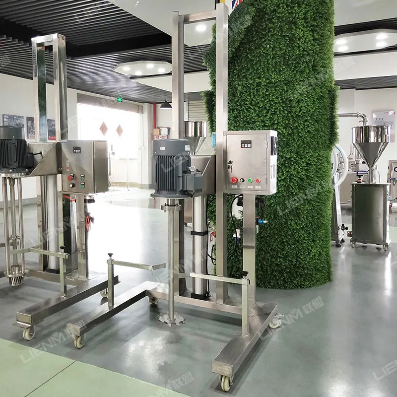 Industrial Mixer Manufactur 20L Stirred Disperser Liquid Mixing Machine High Shear Mixer Homogenizer
