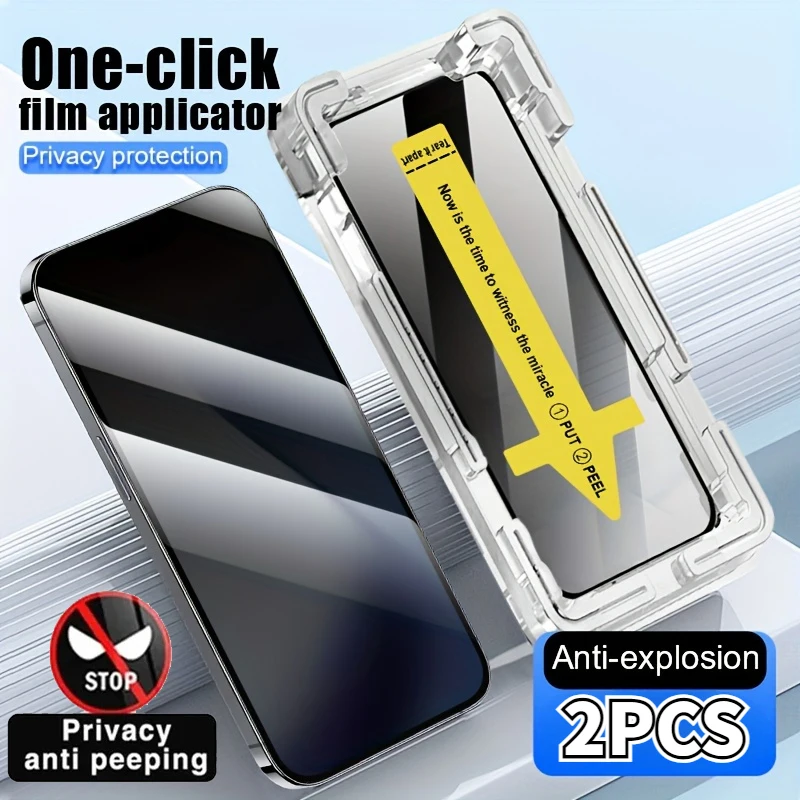 

Dust Free Easy Install Privacy Screen Protector For OPPO Reno 13A 11 12 FS 14F 10 Pro Plus 5G Anti Peep Spy Tempered Glass Film