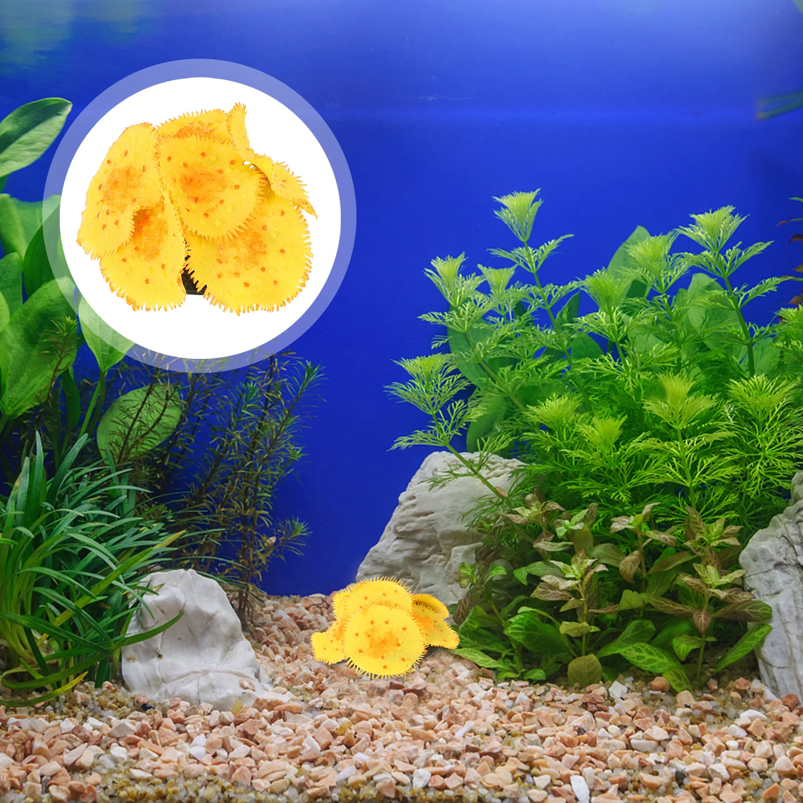 

Coral Fish Tank Decoration Silicone Artificial Coral Ornament For Aquarium Landscaping Underwater Plant Decor Fish Tank