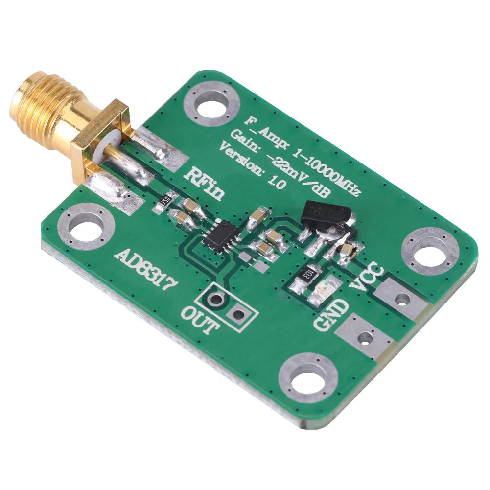 RF Logarithmic Detector Logarithmic Power Meter RF Signal Power Detection Tools 1M--10000MHz -55dBm To -0dbm view 2