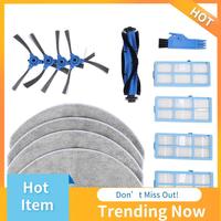 BBNV-For Ultenic D5 Series D5S / D5S Pro / D5S Pro+ Robot Vacuum Cleaner Replacement Spare Parts Main Side Brush Hepa Filter