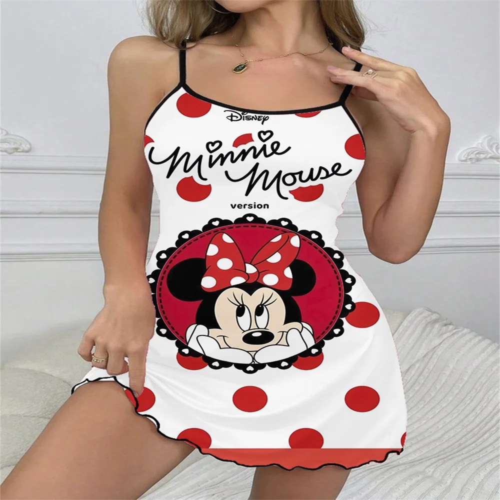 Nachtkleding Vrouw Sexy Slaapjurk Nachtkleding Dames Nachtjapon Slaap Shirts Lingeries Voor Vrouw Nacht Sexs Topverkoper 2024 Mickey