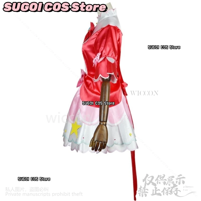 โครงการ Sekai วันครบรอบ 3 ปี Wonderlands � � Showtime Mikuuu ชุดสีแดง Lolita วิกผมสีเขียวสําหรับสาวคริสต์มาสฮาโลวีนที่กําหนดเอง