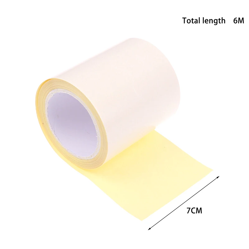 7CM*6M Sweat Absorbing Underarms Stickers Natural Skin Tone Color Feet Anti-Sweat Roll Strong Bonding Men Women Cloth Sweat Pads