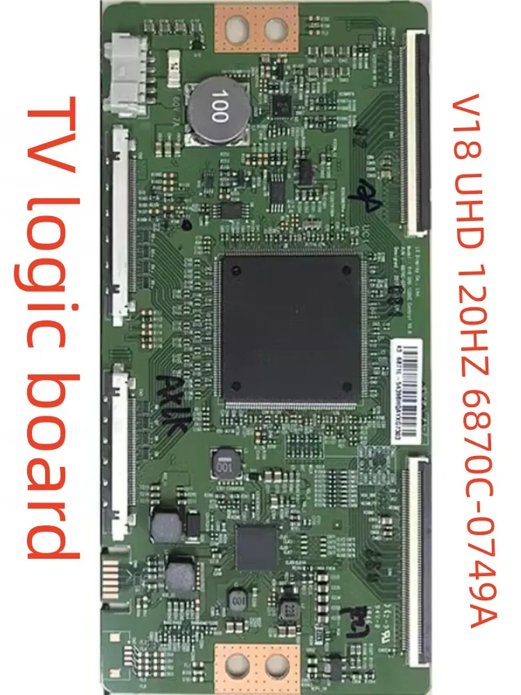 V18 UHD TV logic board 6870C-0749A KD-65X8566F LC650EQL-SLA1 LOGIC Suitable for 43 49 55 65 inches