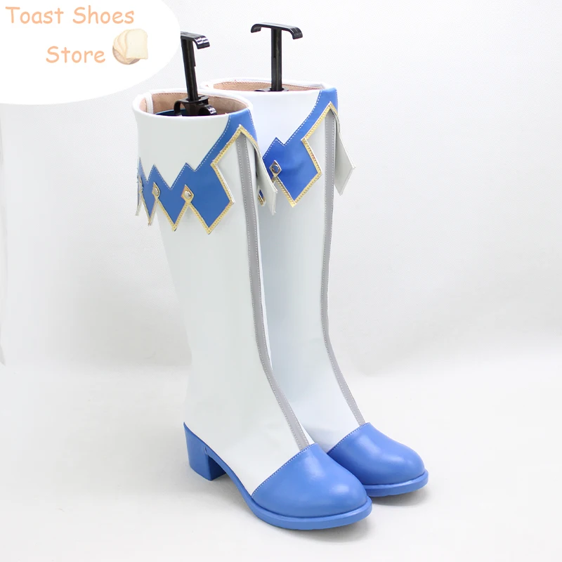 Tenma Tsukasa Cosplay Shoes Game Project Sekai Colorful Stage Cosplay Props PU Shoes Halloween Carnival Boots Costume Prop