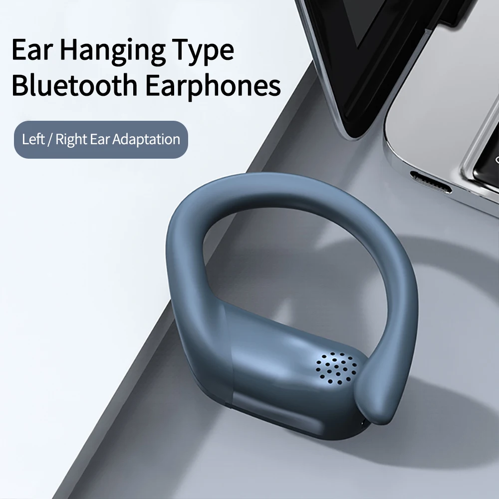 2024 NEW Bluetooth Earphones Earhooks Wireless Sport Headphones HiFi Stereo Music Earbuds Waterproof Headset