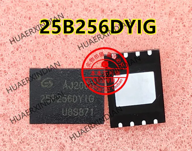 Nova GD25B256DYIG 25B256DYIG 25B256DY1G QFN8 Em Estoque