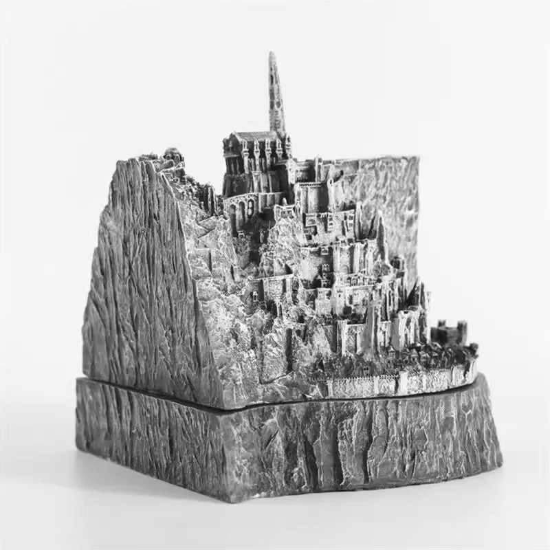 

Model Statue Toys Model Minas Tirith Action Figures Minas Tirith Copper Imitation Novelty Ashtray