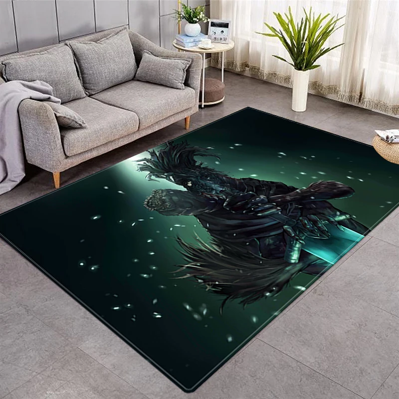 Cartoon Anime Printed Rugs Home Living Room 3D Printing Game Small Rug Bedroom Room Decoration Door Mat Non-slip Washable Rug