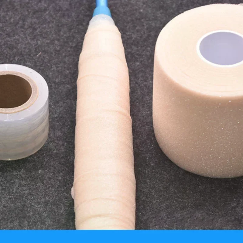 

Soft PU Sponge Overwrap for Tennis & Badminton Rackets, Highly Elastic, Vibration Dampening Handle Skin