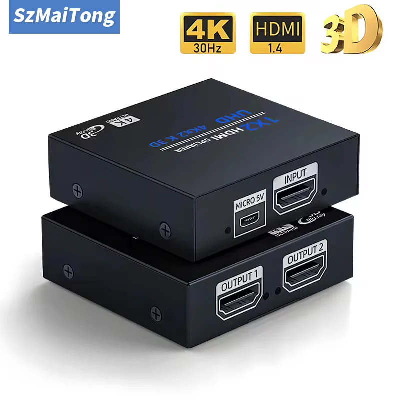 switch splitter 4k compativel com hdmi switcher compativel com hdmi 1x2 1x4 em saidas para ps4 tv box adaptador de comutador 01