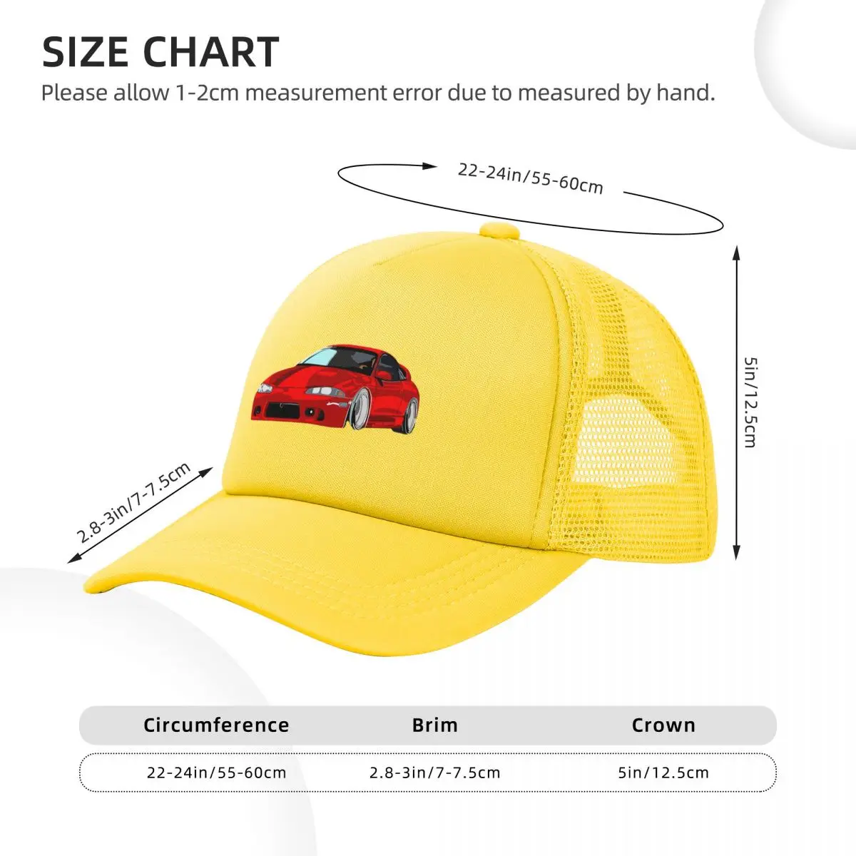 Eclipse 2G DSM Red Mesh Baseball Caps Snapback Fashion Baseball Hats Breathable Casual Casquette Outdoor For Men's And Women's