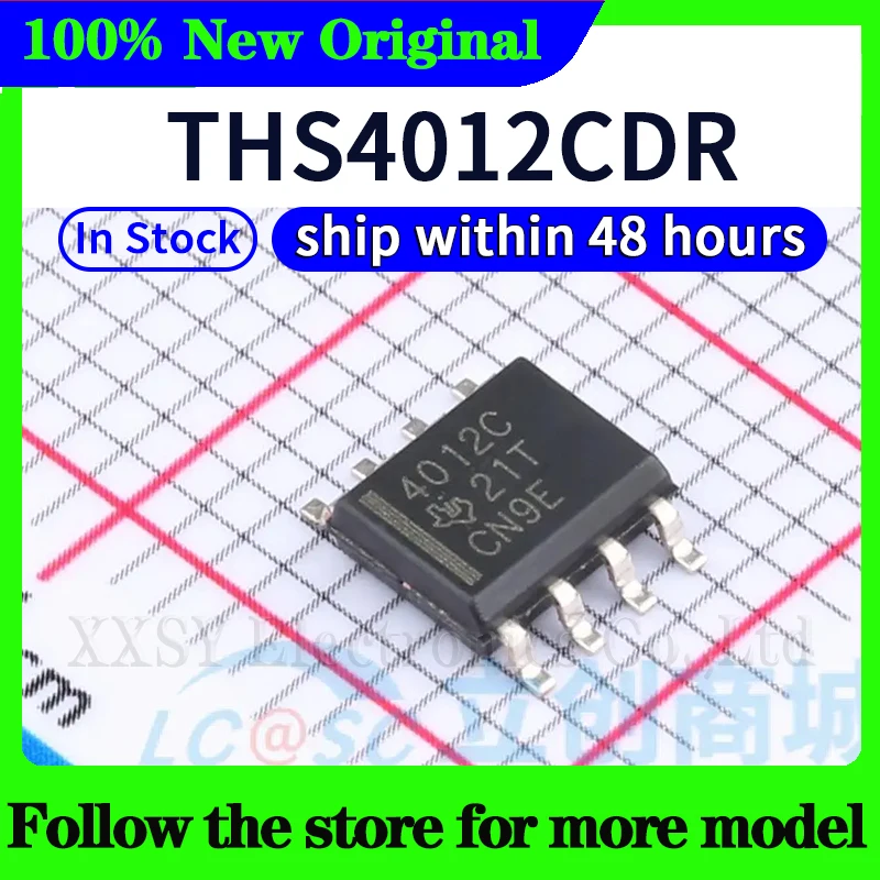 

THS4012CDR 4012C In stock 48 hours ship