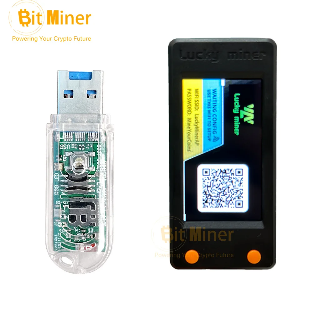 

Mini bitcoin miner usb crypto miner nerd miner v3 Lucky miner LV03 LV02nerd miners crypto btc solo machine