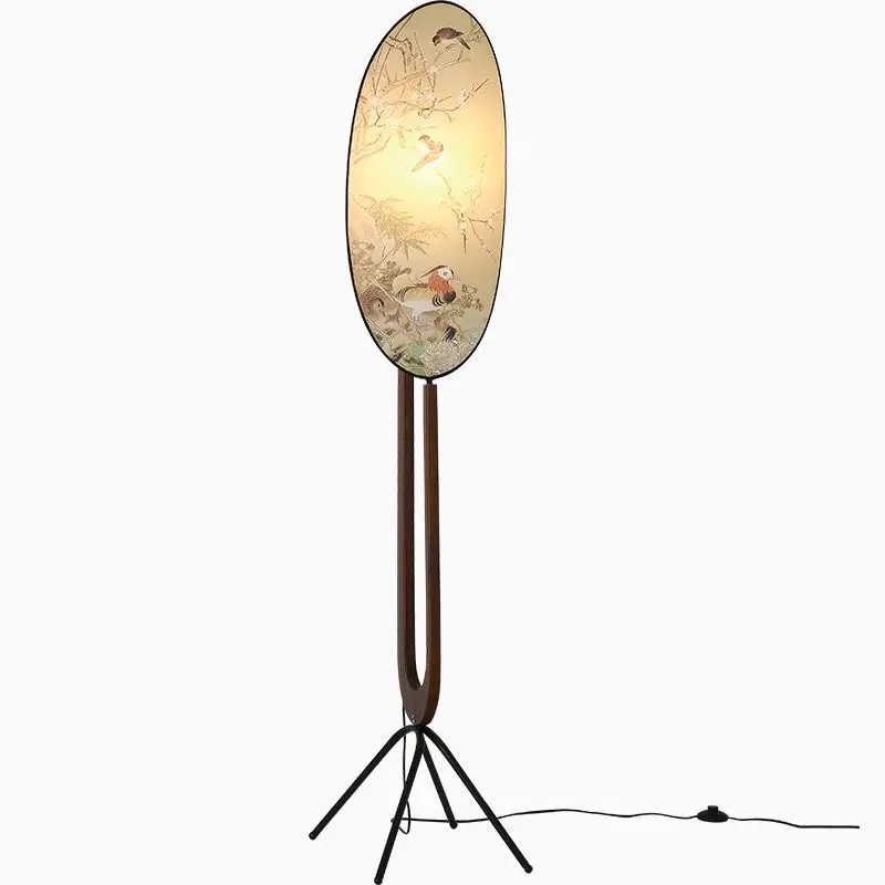 Designer living room advanced vertical lamp, new Chinese floor lamp