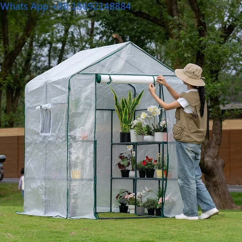 Warm House Balcony Flower House Plant Flower Succulent Insulation Flower Stand Sunroom Greenhouse Green Plant Warm Shed