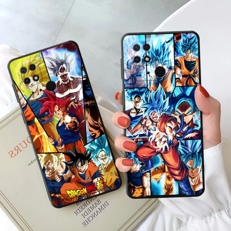 حافظة لهاتف Xiaomi Mi 10T 11T 12T Pro 13 14 15 Pro 11 12 13 Lite 12X Dragon Ball Goku Image Art