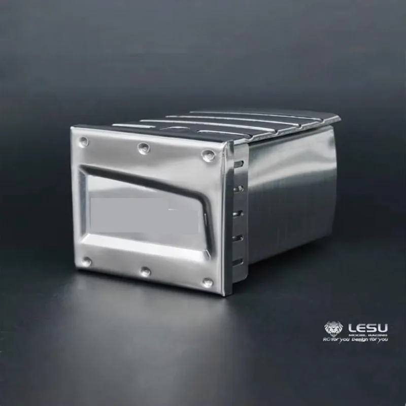 

1/14 модель грузовика LESU, игрушка, аксессуары для выхлопных газов из нержавеющей стали, тягач Tamiya, самосвал, модельG-6149