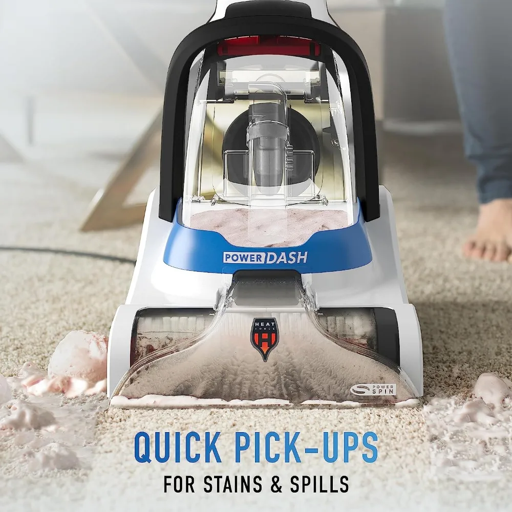 Pet Compact Carpet Cleaner, Shampooer Machine, Lightweight & Compact Design for Efficient Cleaning and Storage, Blue