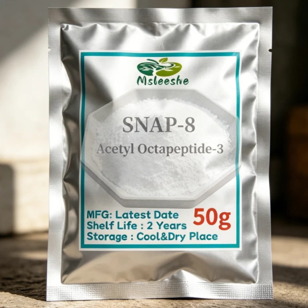 Cosmetic Acetyl Octapeptide-3 Raw Powder (SNAP-8 Peptide): Boost Collagen Absorption, Anti-Wrinkle Efficacy – Premium