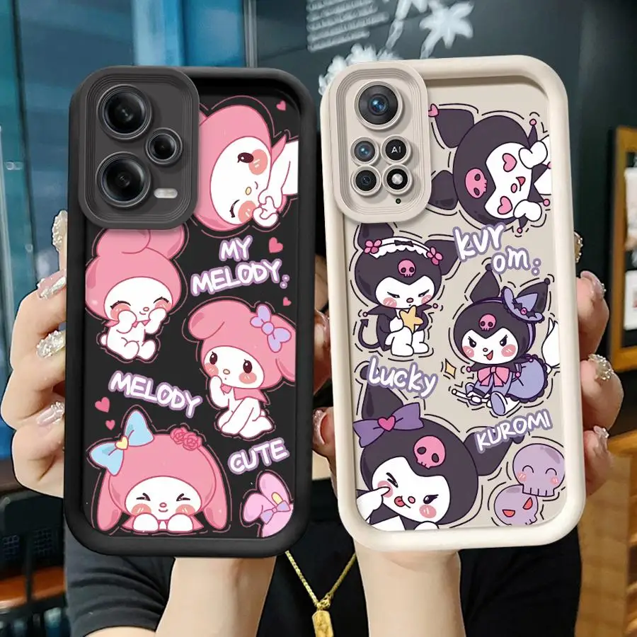 حافظة لهاتف شاومي ريدمي نوت 11 12 13 برو بلس 10Pro 11Pro 10S 11S 12S 12Pro 5G غطاء ناعم