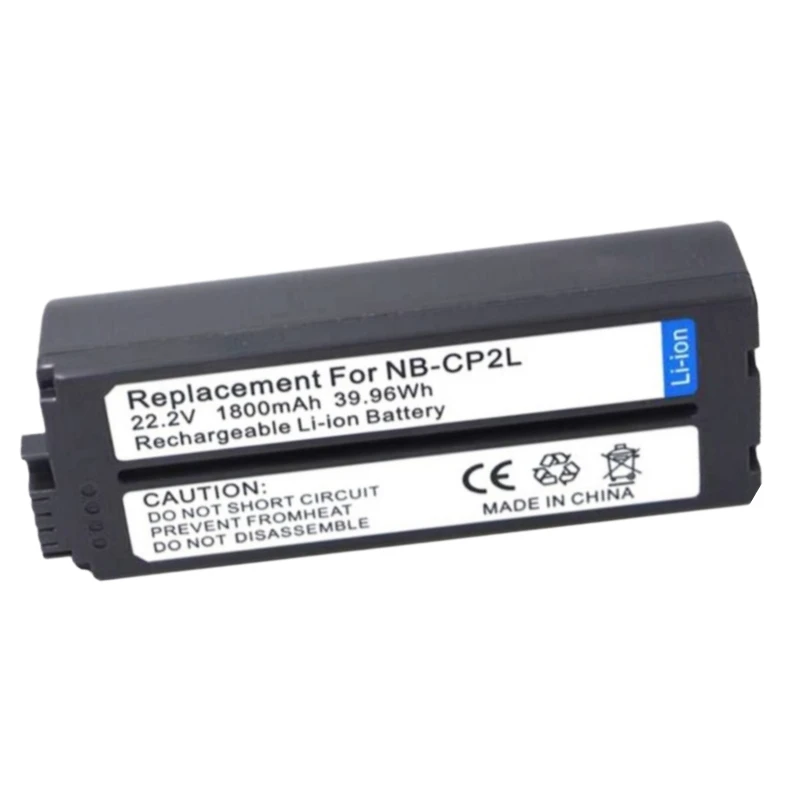 Camera Battery 22.2V 1800mAh NB-CP2L NB-CP2LH And Charger for Canon SELPHY NB-CP1L CP800 CG-CP200 CP1500 CP1300 CP900 view 5