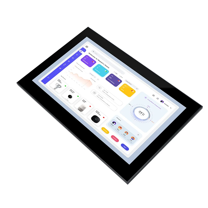 14 Inch IPS LCD Touch Car Screen Android-Operated Industrial Panel PC mo ni tor 1920x1080 Resolution 2G/4G RAM32G ROM Metal Case