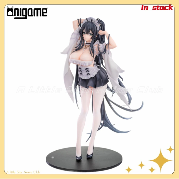 

В наличии оригинальная фигурка AniGame Azur Lane HMS Indomitable Maid, аниме, коллекция фигурок, модель, игрушка в подарок