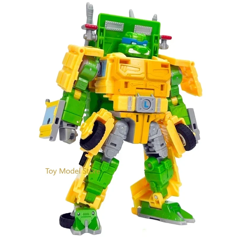 In Stock Transformers G Series Crossover Teenage Mutant Ninja Turtles Party Slam Action Figures Robot Collectible Figures Model