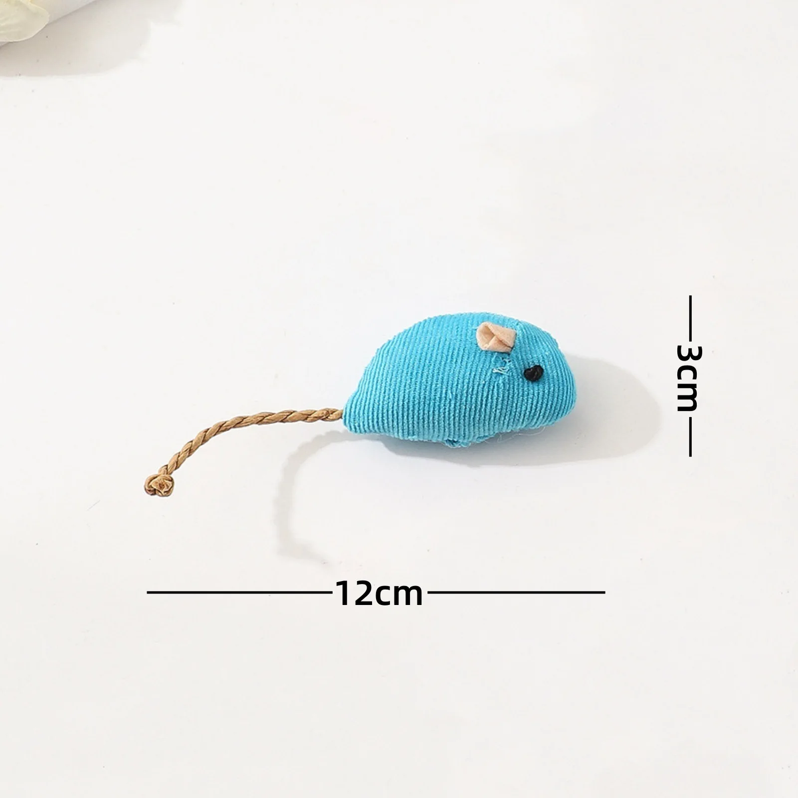 Catnip Cat Toy Mice Fun Chew Bite Resistance Plush Simulation Mouse Pet Toy Interactive Play Cat Supplies for Kitten