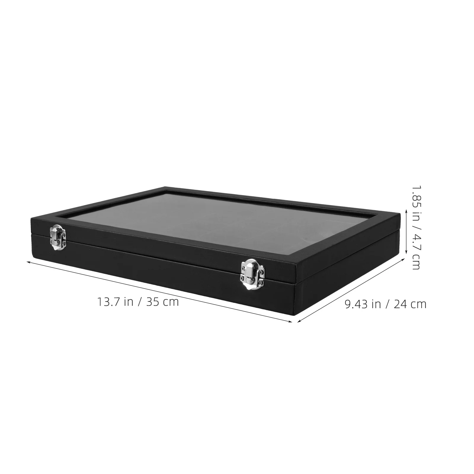 

Versatile 36 Grid Rock Display Case Storage Organizer for Various Collections Rock Collections Box Display Case