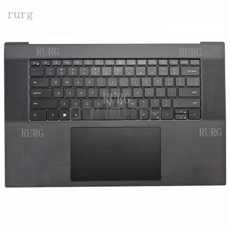 

L Used For Dell XPS 17 9720 9730 Palmrest with US Backlit Keyboard 00FWJ2 17"