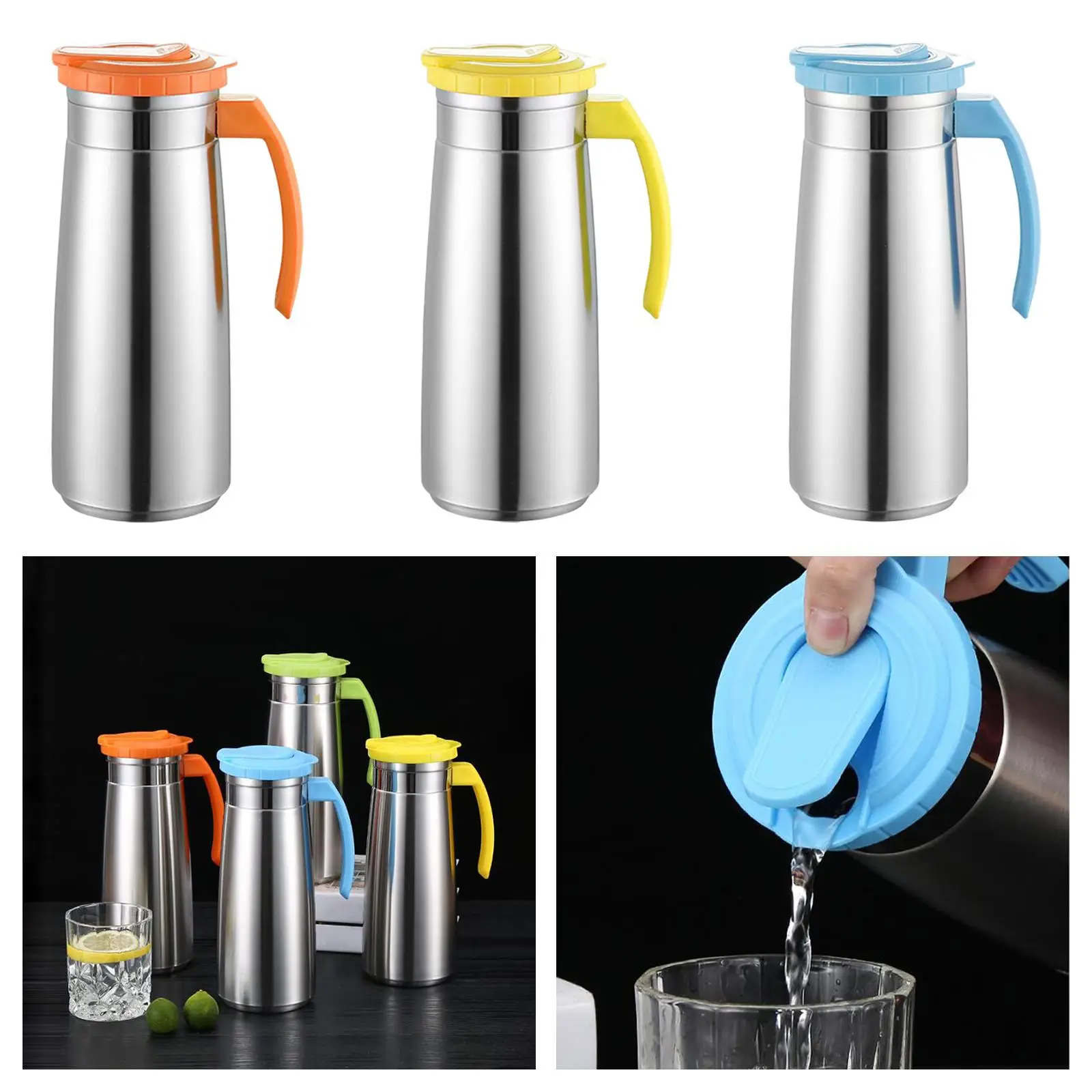 

Cold Water Kettle 1300ml Tea Kettle Carafes High Temperature Resistant Water