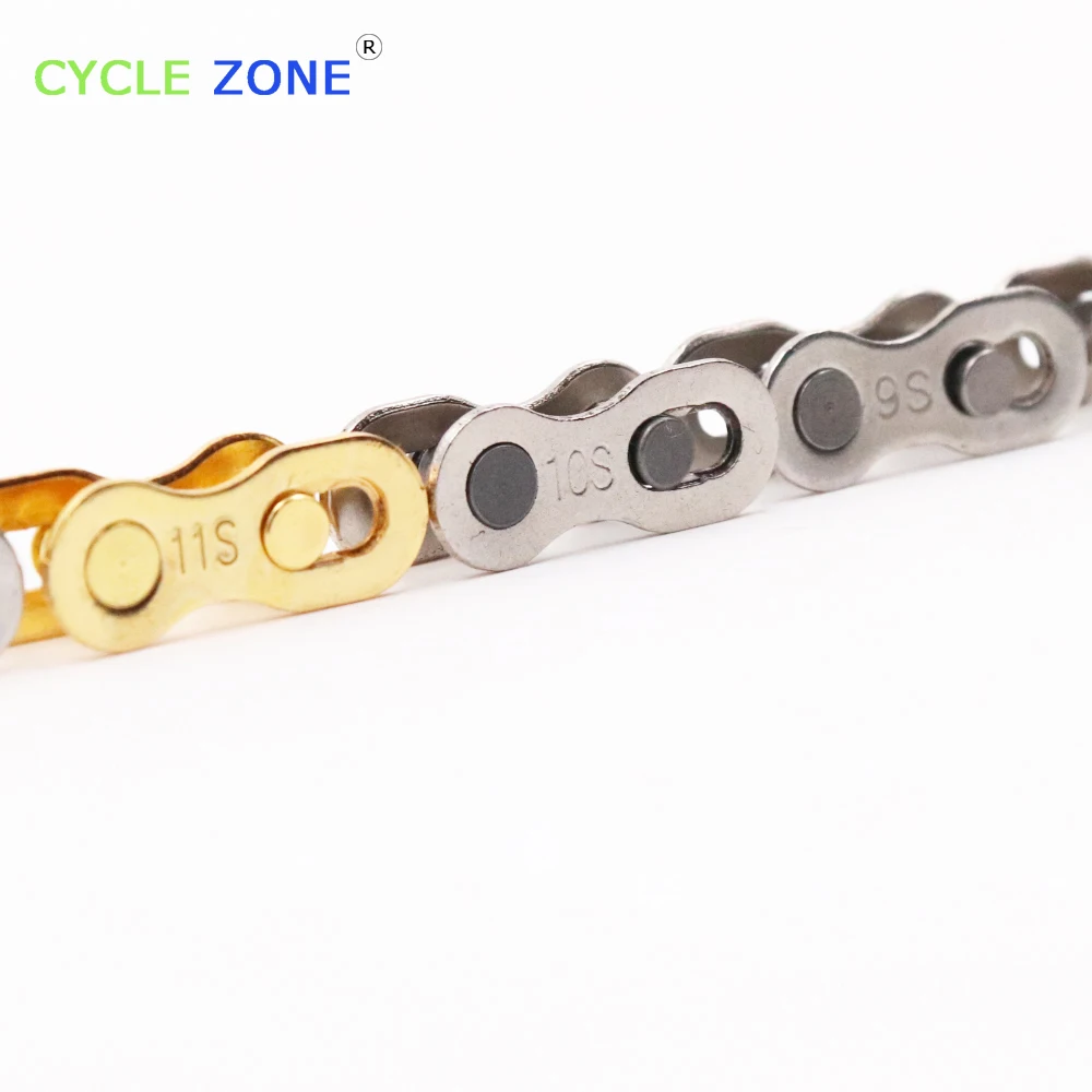 1 pair MISSING LINK 11 SPEED SILVER GOLD 6S 7S 8S 9S 10S 11S speed Chains For Shimano & Campagnolo Missing Link repair drop ship