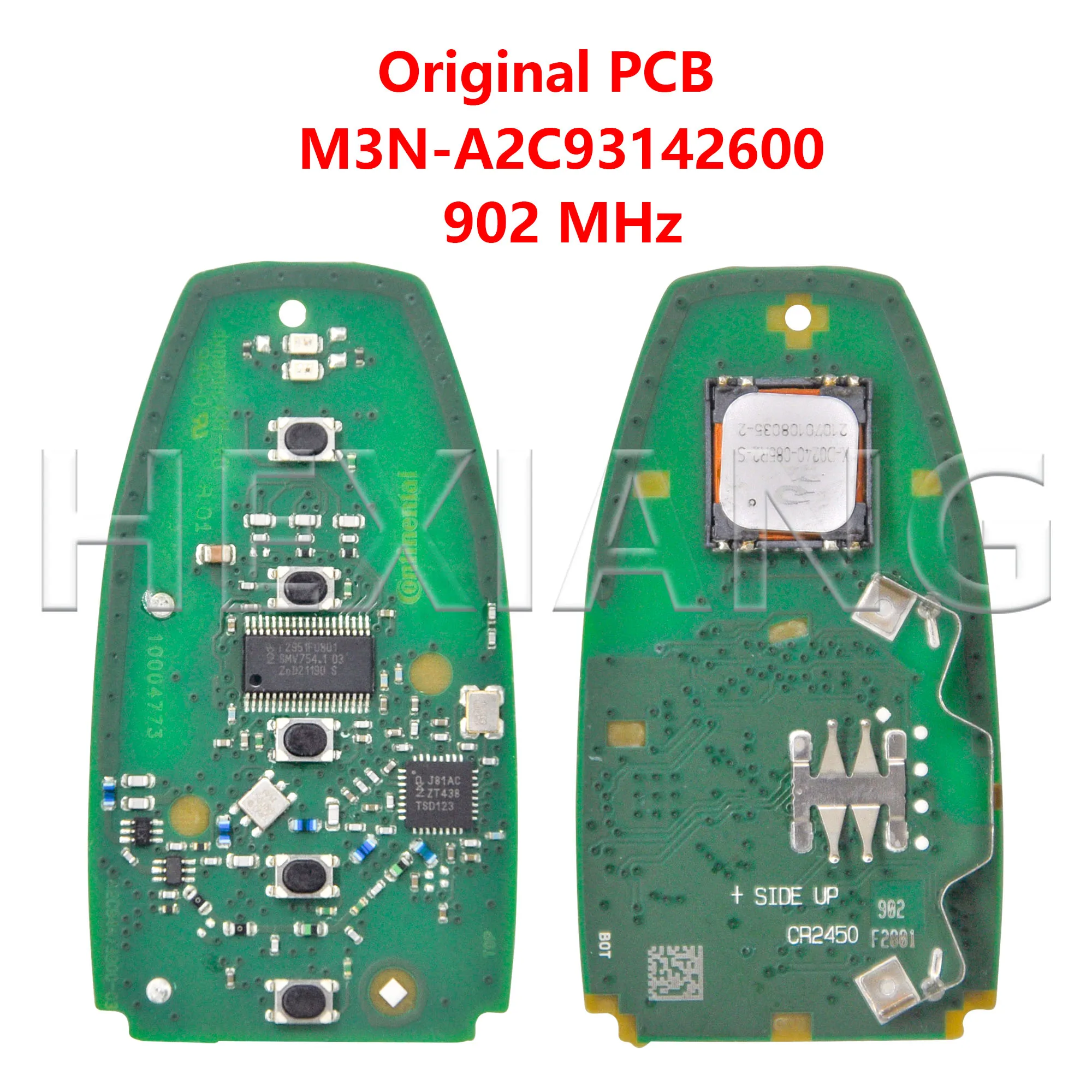 HE 902MHz Oryginalny/popotranitarny kluczyk samochodowy PCB ID49 Chip PC64-R8166 M3N-A2C93142600 Dla Ford Mustang Fusion Edge Explorer Mondeo