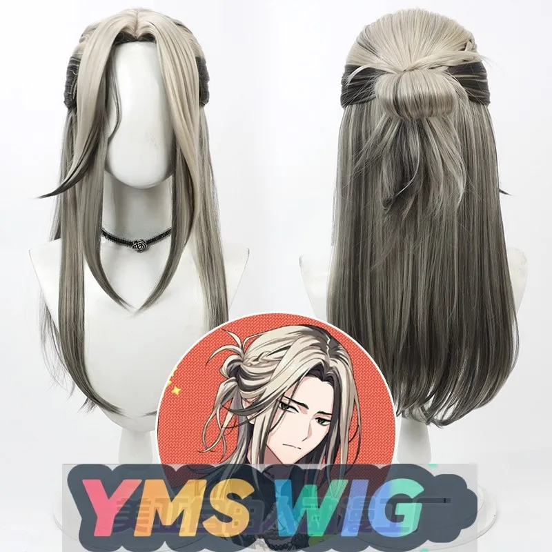 

【YMS WIG】18TRIP Deer Li Guang Cosplay Wig HAMA 4th Division Leader Multi-Color Highlighted Scalp Style