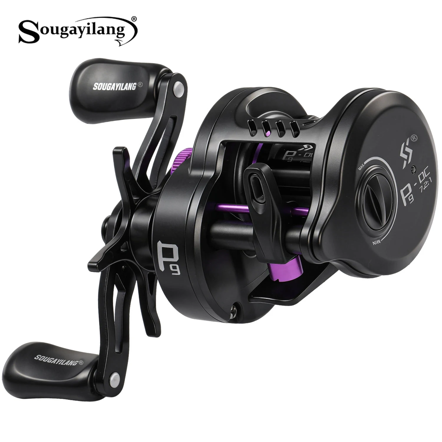 sougayilang-p9-dc-baitcasting-reel-72-1-gear-ratio-dc-electronic-brake-system-for-anti-backlash-casting-fishing-reel-baitcaster
