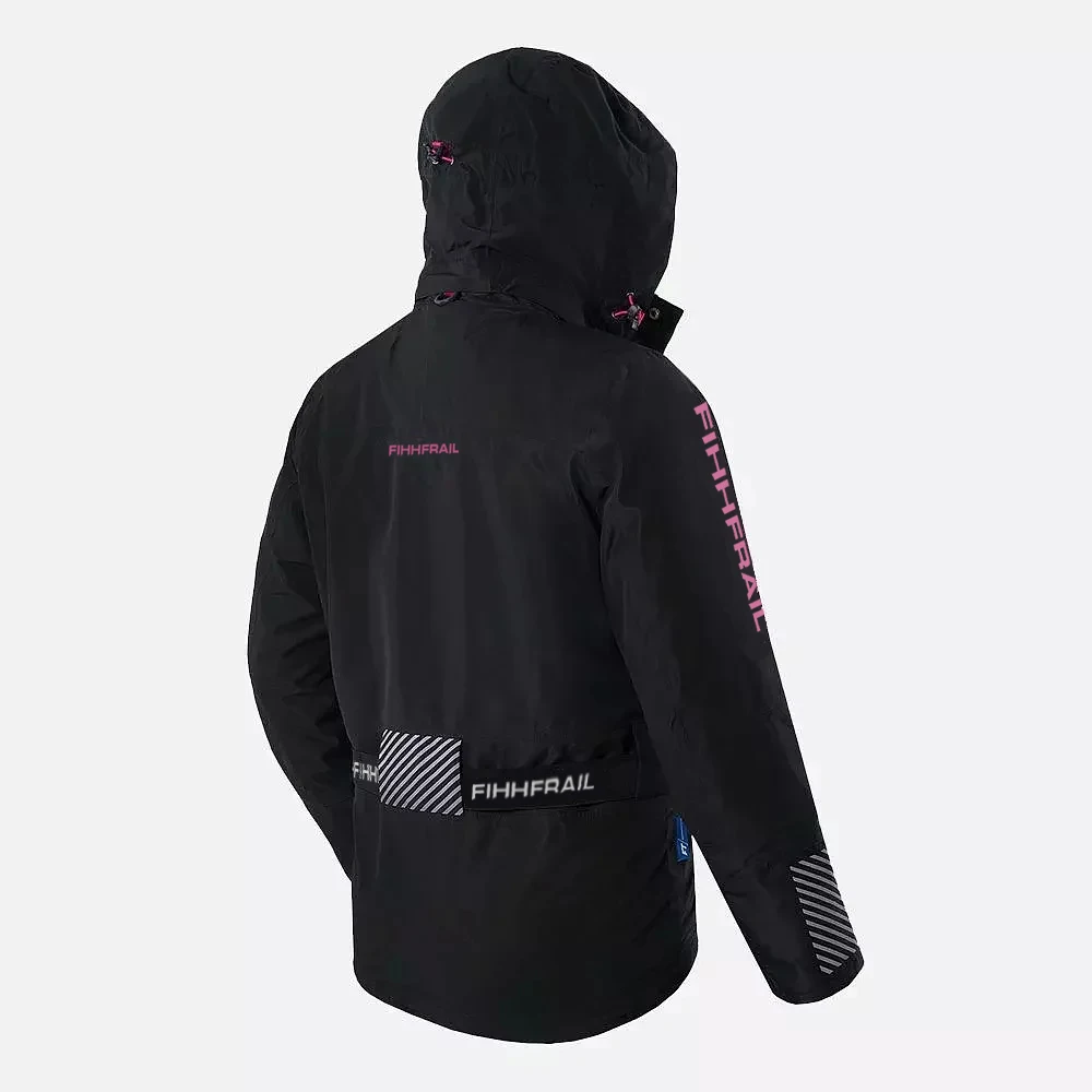 Damenjacke HARD-TEX Wasserdichte Winter-Angelkleidung Geeignet für Camping, Reiten und Erkundungen mit Kapuze Wärmeisolierende Outdoor-Jacke – Detail 3