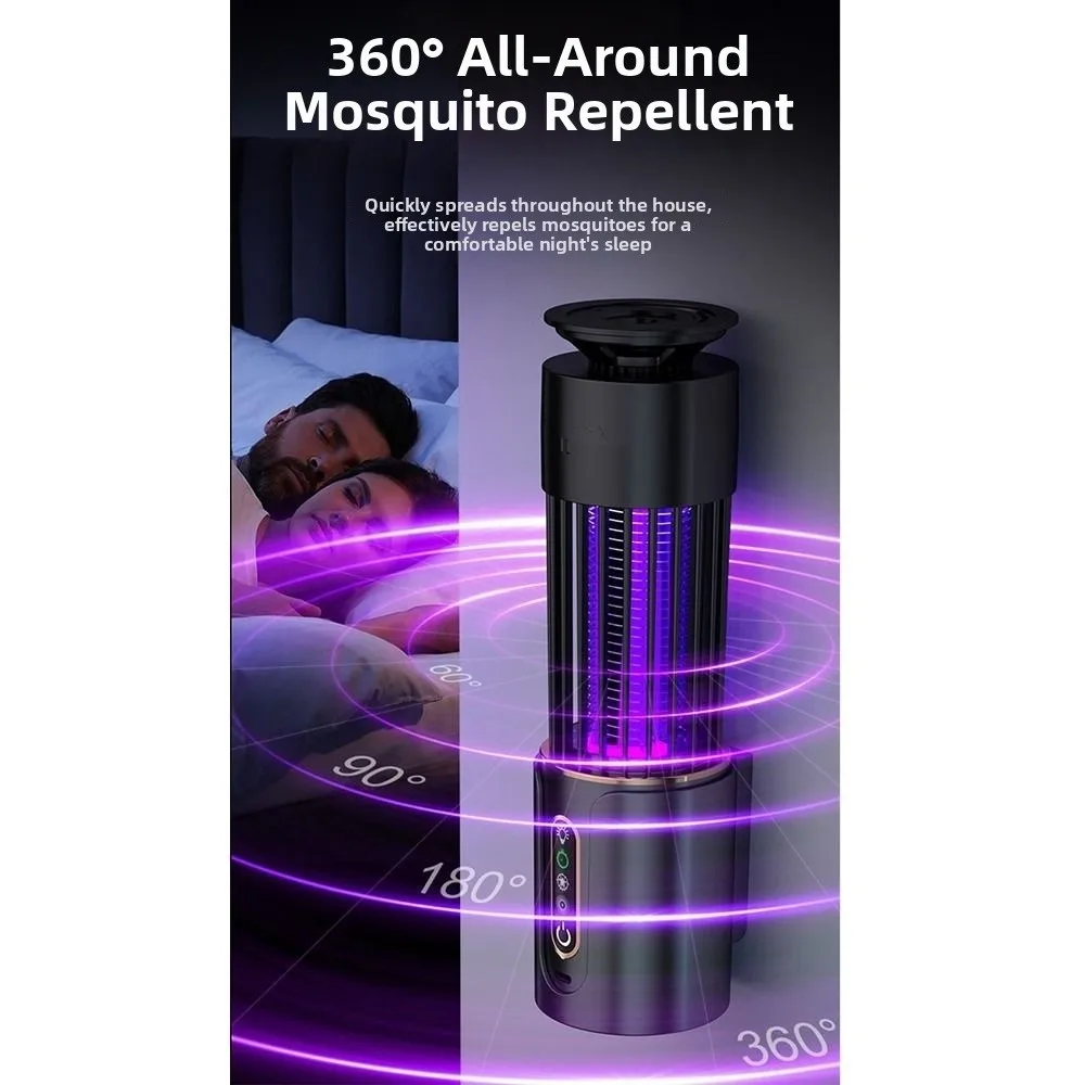 壁掛け式電気蚊取りランプ自立式usb充電蚊取りライトナイトライト光制御式昆虫ザッパー
