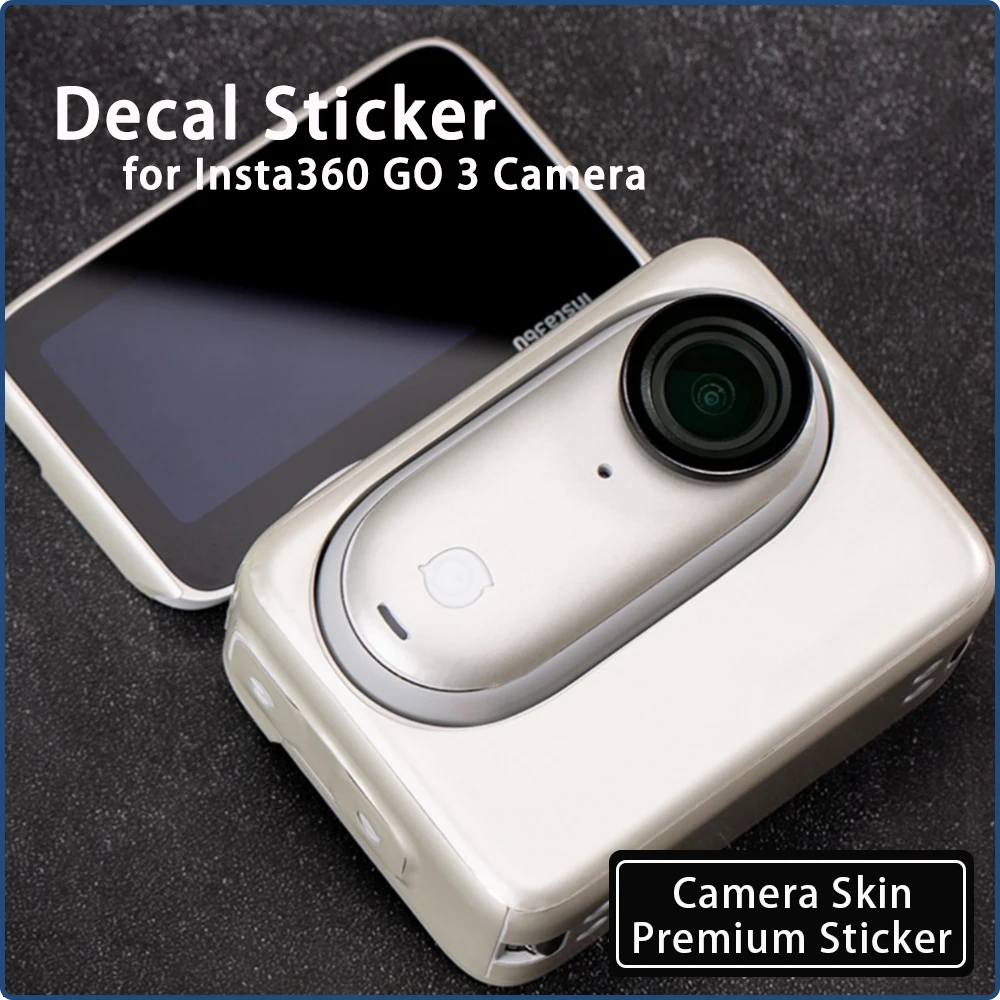 

GO3 Wrap Cover for Insta360 GO 3 GO3 Action Camera Skin Protective Film Decal Sticker GO 3 Protector Cover Film Decal Skin