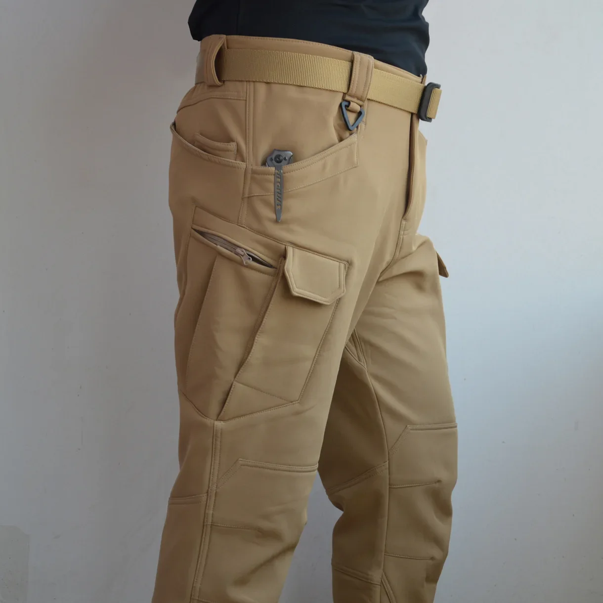 

Winter Soft Shell Consul IX7 Plush Thickened Multi Pocket Training Durable Tactical Combat Work Pants Tactical Pants and Jackets