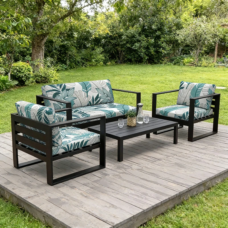 1PC Outdoor Cushion Cover Replacement Couch Slipcover Patio Stretch Sofa Cushion Covers Flexibility Porch Furniture Protector